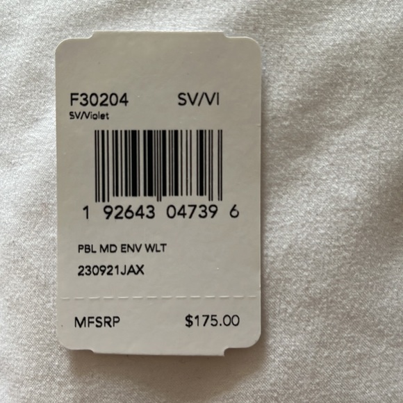 Purple Coach Wallet - Picture 9 of 9